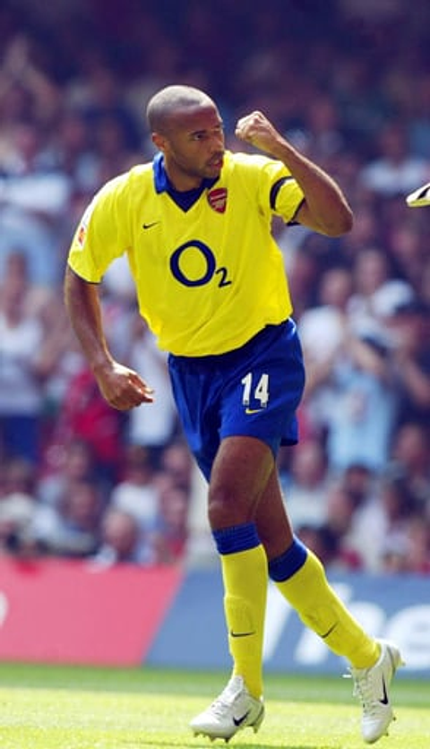 Camisola alternativa Arsenal 2003/2004 - Versão adepto