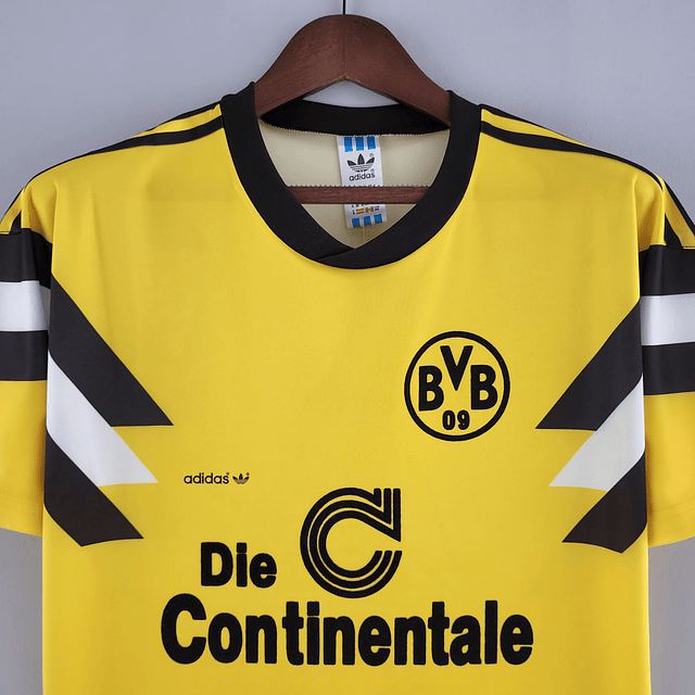 Camisola Principal Borussia Dortmund 1989/1990 - Versão adepto