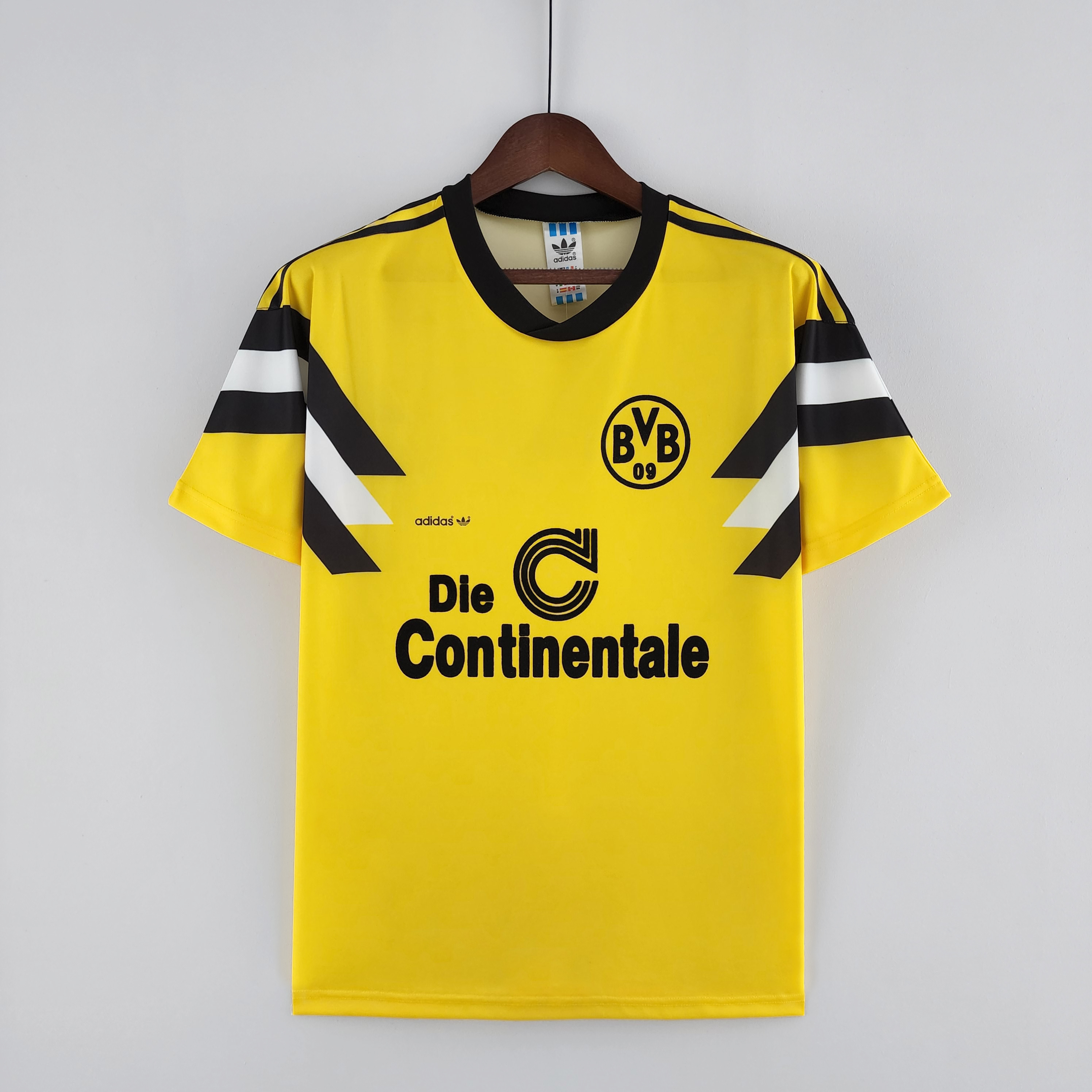 Camisola Principal Borussia Dortmund 1989/1990 - Versão adepto 1
