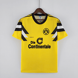 Camisola Principal Borussia Dortmund 1989/1990 - Versão adepto