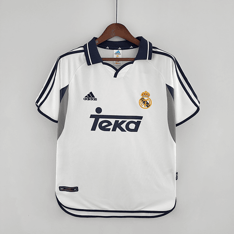 Camisola principal Real Madrid 2000/2001 - Versão adepto