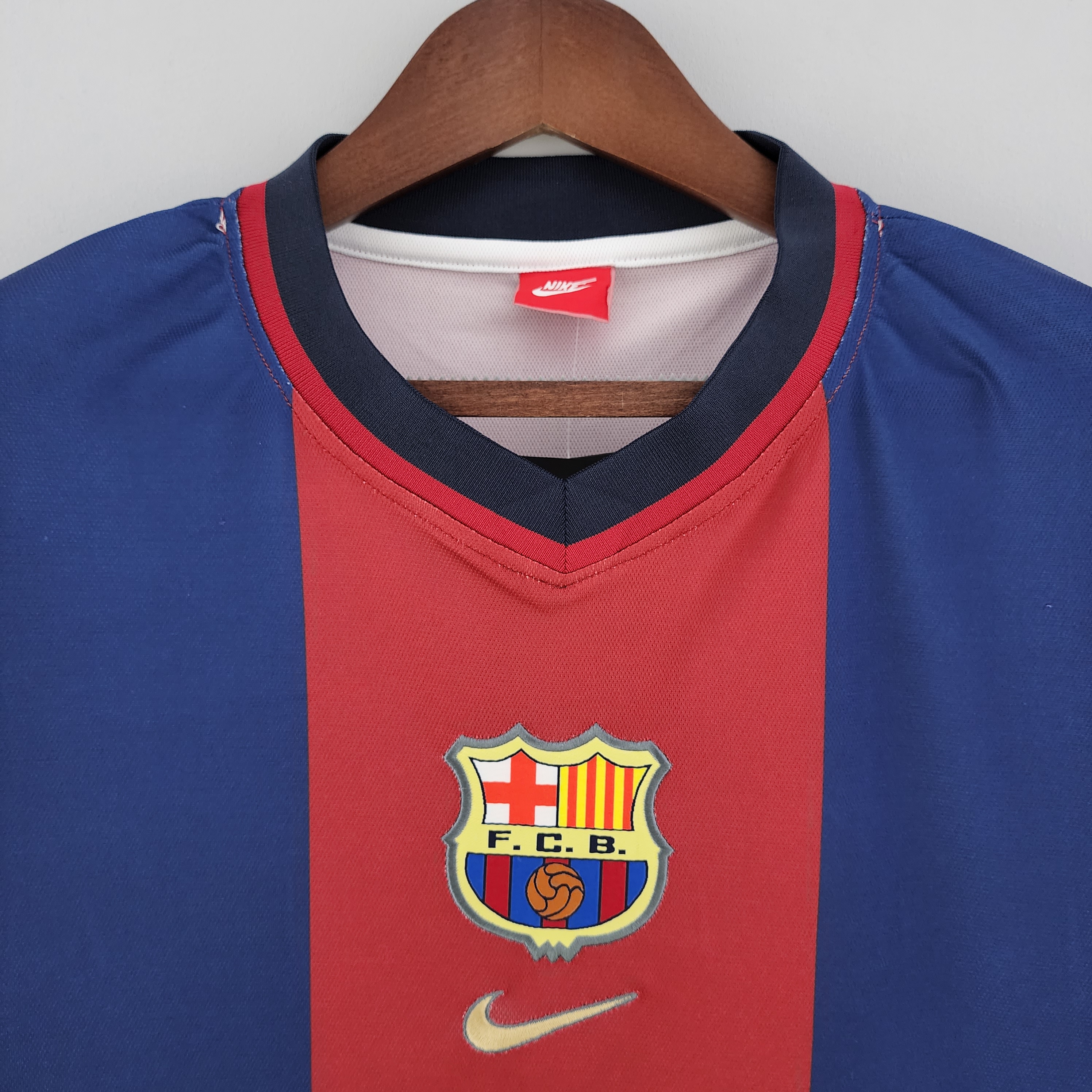 Camisola principal Barcelona 1998/1999 - Versão adepto 5