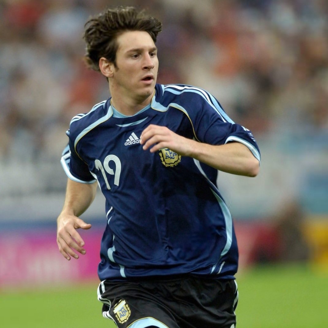 Camisola alternativa Argentina 2006 - Versão adepto 2