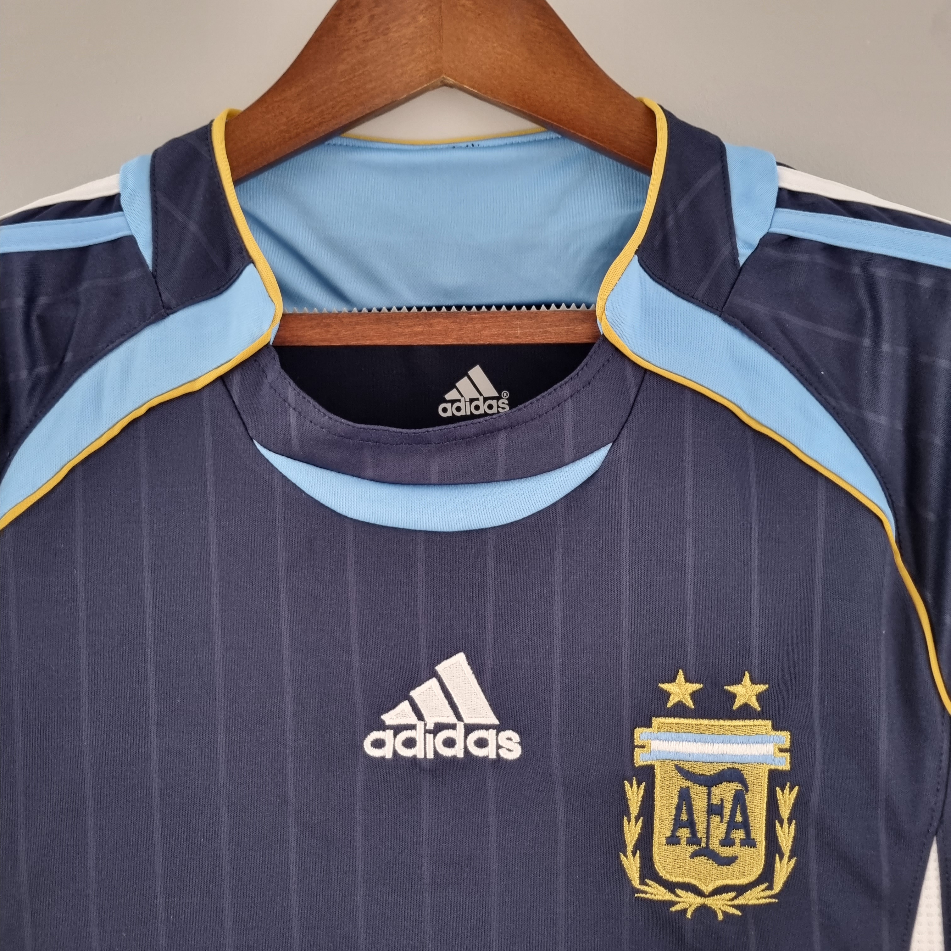 Camisola alternativa Argentina 2006 - Versão adepto 6