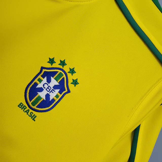 Camisola principal Brasil 1998 - Versão adepto