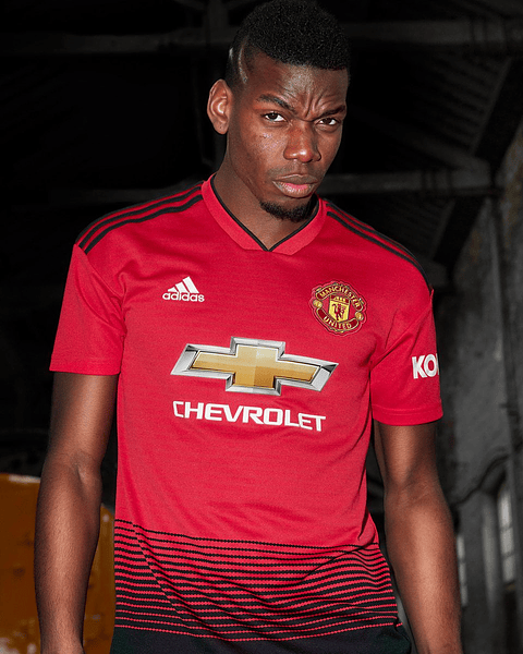 Camisola principal Manchester United 2018/2019 - Versão adepto