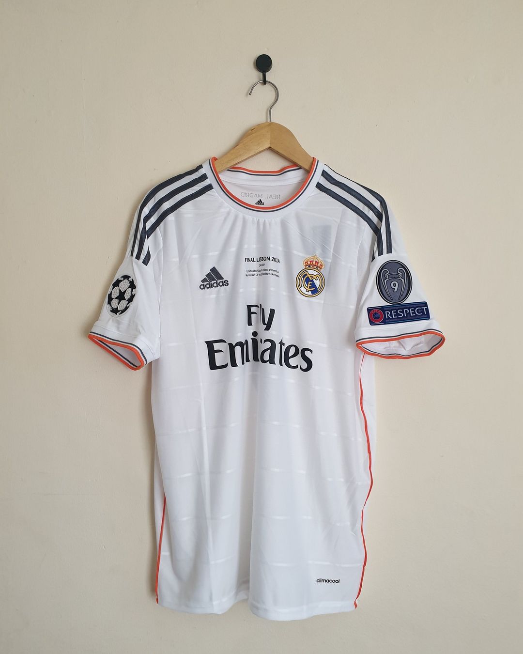 Camisola principal Real Madrid Final UCL 2013/2014 - Ronaldo 7 - Versão adepto 2