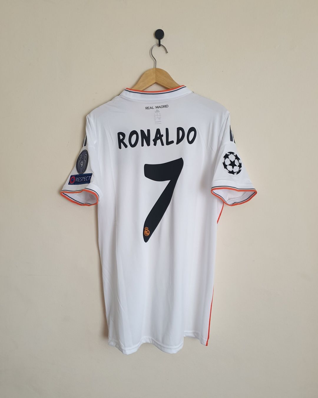Camisola principal Real Madrid Final UCL 2013/2014 - Ronaldo 7 - Versão adepto 1