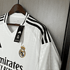 Camisola Principal Real Madrid 24/25 - Versão Adepto