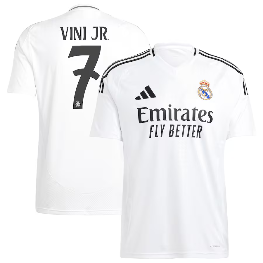 Camisola Principal Real Madrid 24/25 - Vini Jr. 7 1