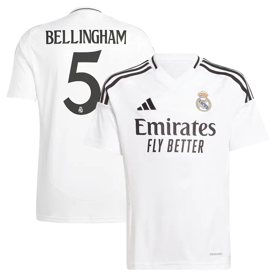 Criança - Camisola principal Real Madrid 24/25 - Bellingham 5 1