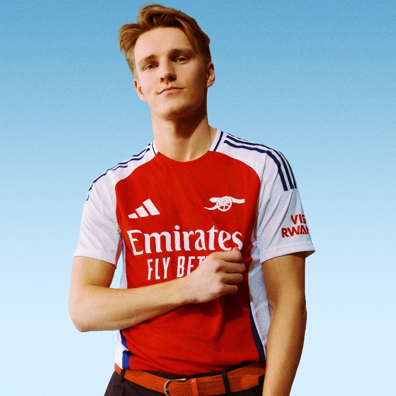 Camisola principal Arsenal 24/25 - Odegaard 8 - Manga comprida 2