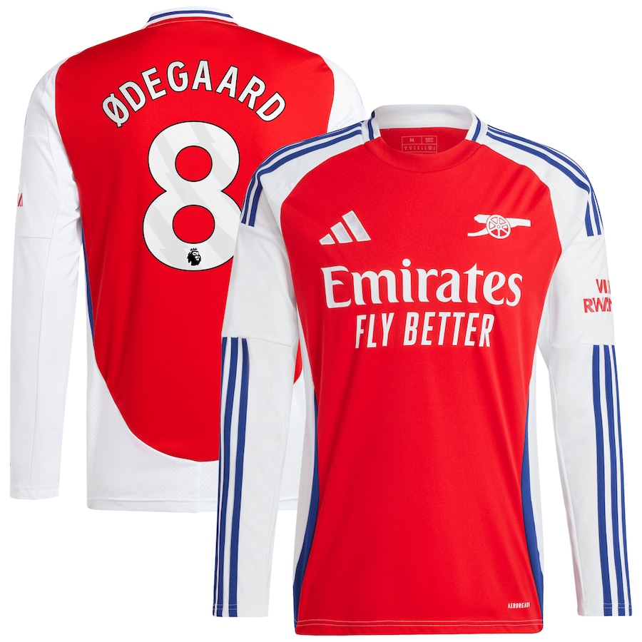 Camisola principal Arsenal 24/25 - Odegaard 8 - Manga comprida 1