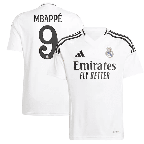 Criança - Camisola principal Real Madrid 24/25 - Mbappé 9