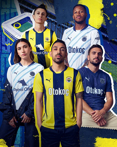 Camisola principal Fenerbahce 24/25 - Versão adepto