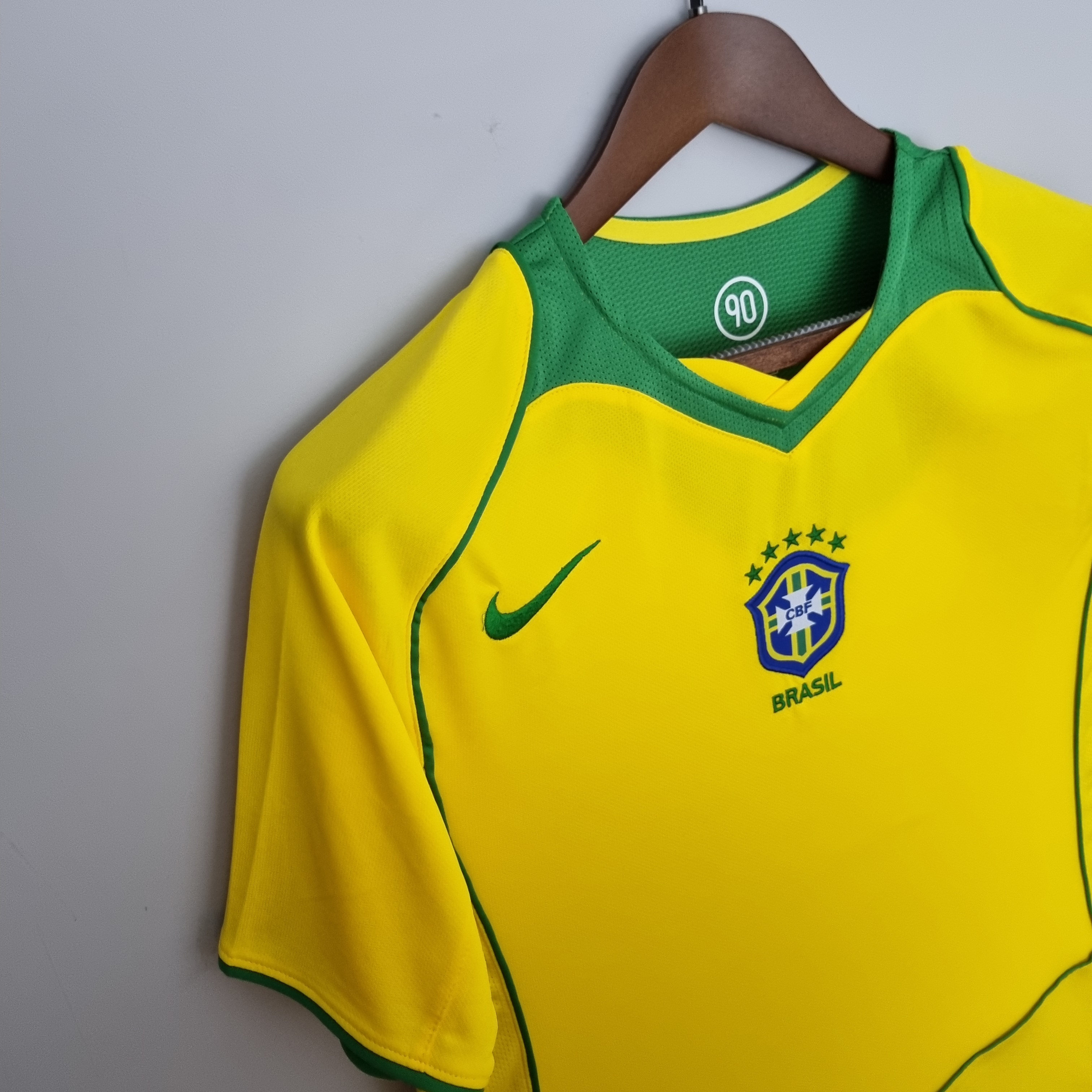 Camisola principal Brasil 2004 - Versão adepto 5