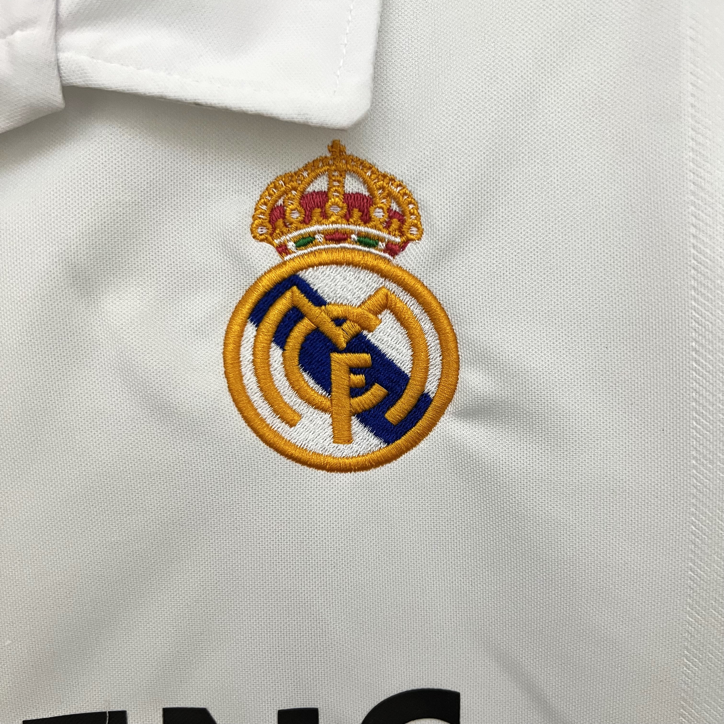 Camisola principal Real Madrid 2002/2003 - Versão adepto 4