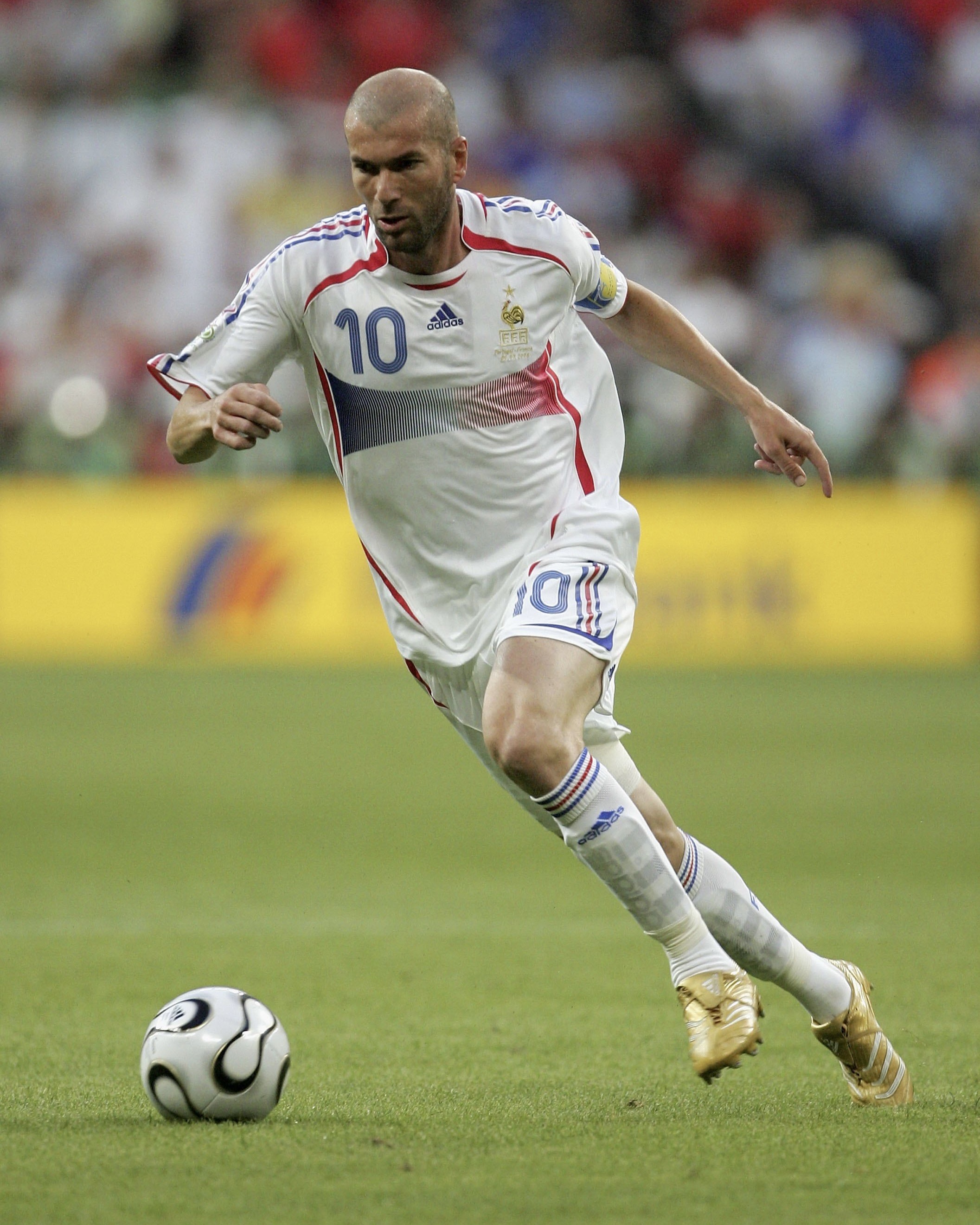 Camisola alternativa França Final Mundial 2006 - Zidane 10 - Versão adepto 2