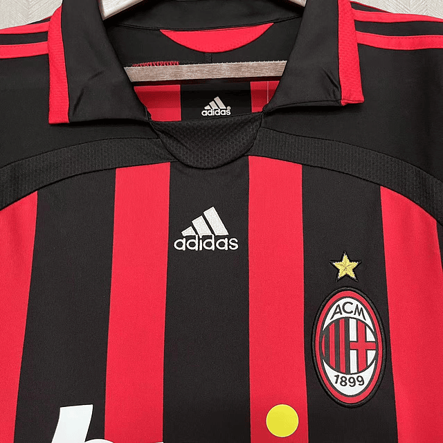 Camisola Principal Ac Milan 2006/2007 - Kaka 22 - Versão adepto