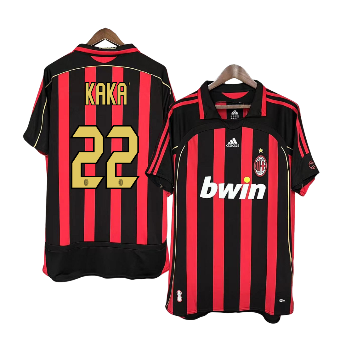 Camisola Principal Ac Milan 2006/2007 - Kaka 22 - Versão adepto 4