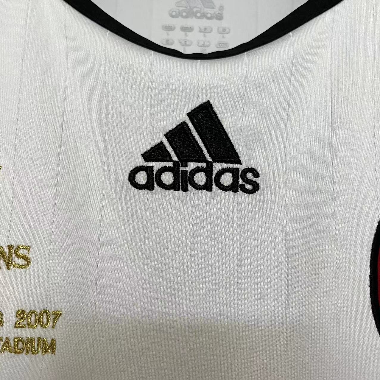 Camisola alternativa Ac Milan 2006/2007 - Kaka 22 - Versão adepto 10