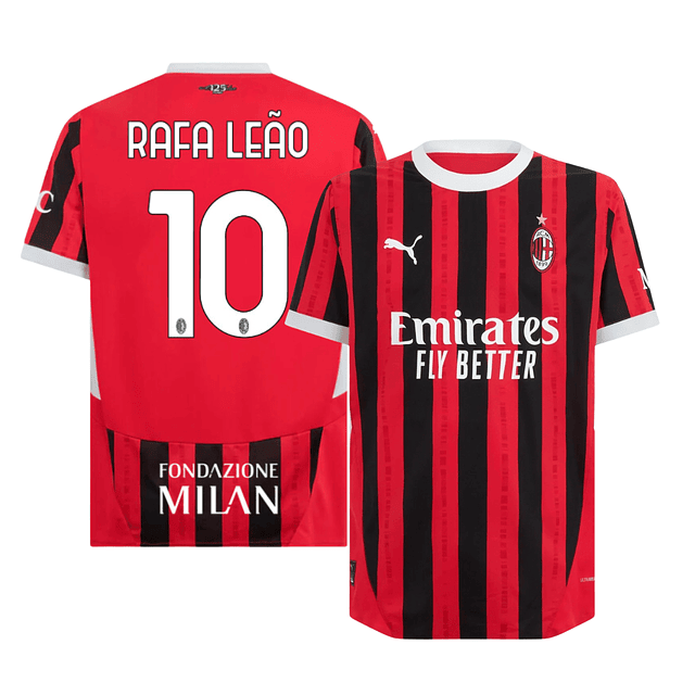 Camisola principal AC Milan 24/25 - Rafa Leão 10