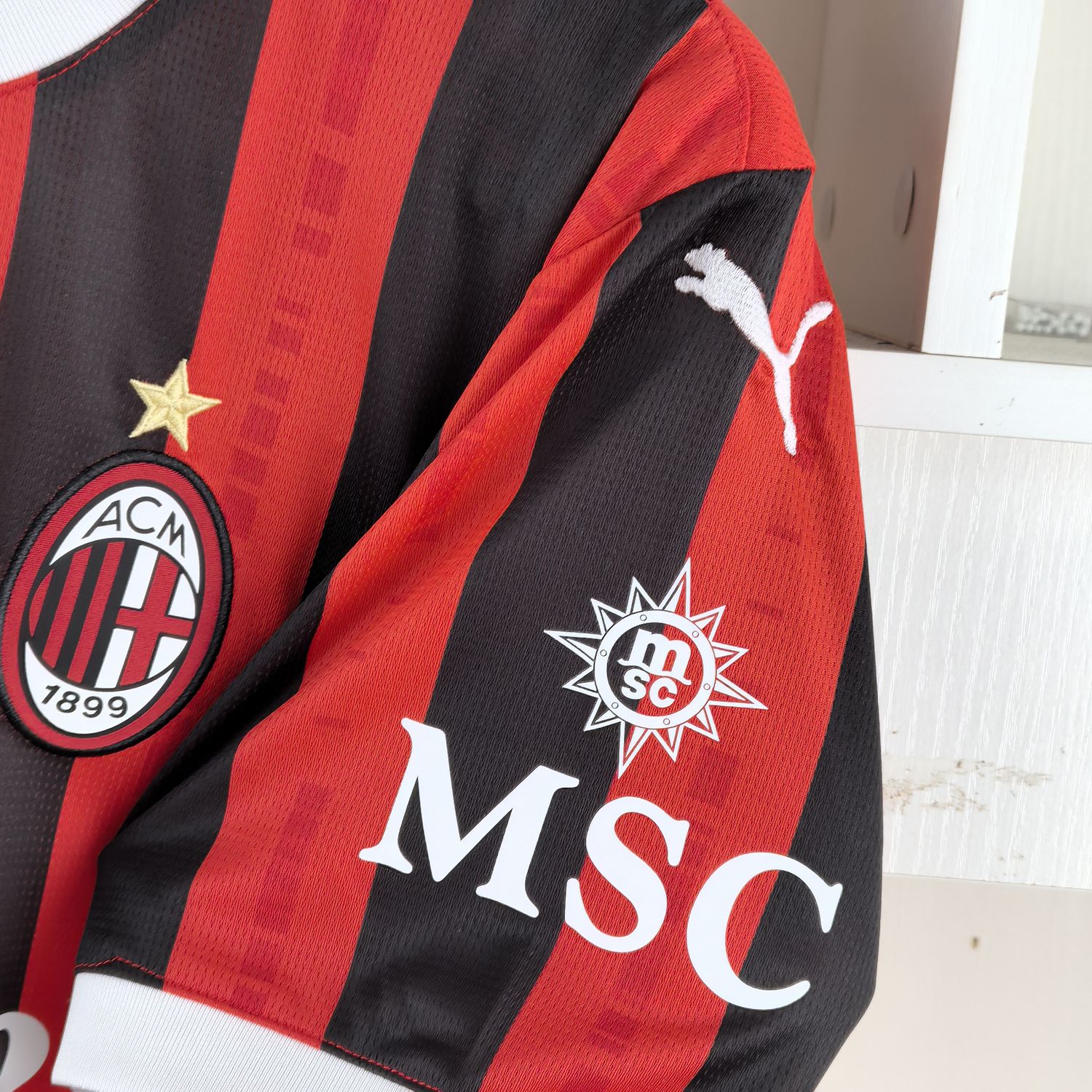 Camisola principal AC Milan 24/25 - Rafa Leão 10 9