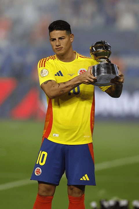 Camisola principal Colombia 2024 Versão adepto