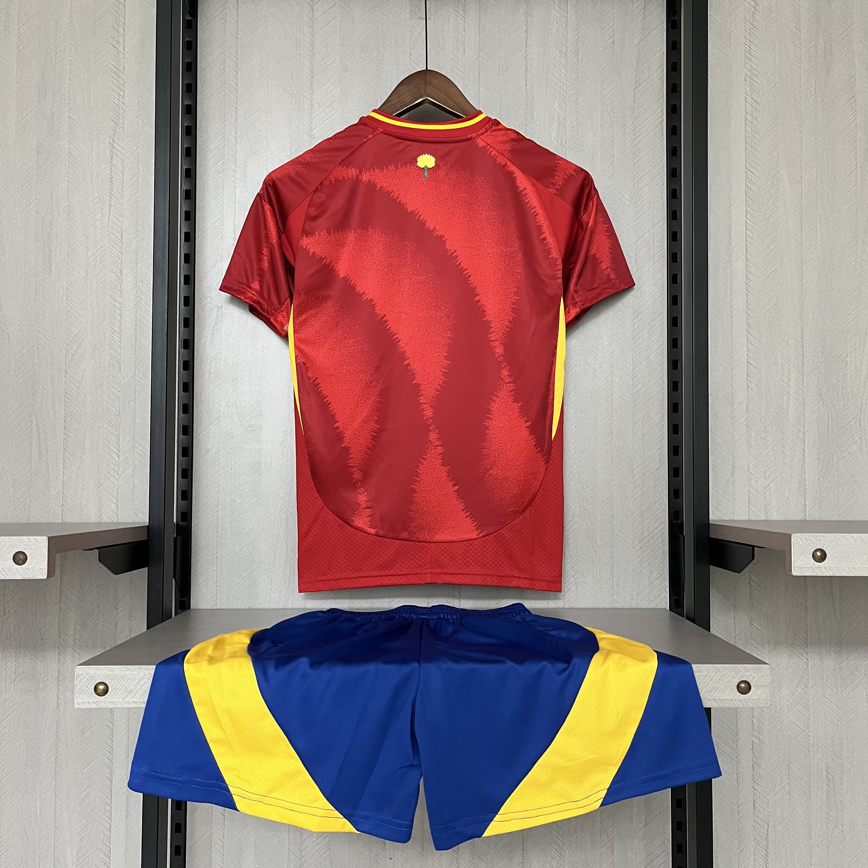Kit Criança Espanha principal Euro 2024 2