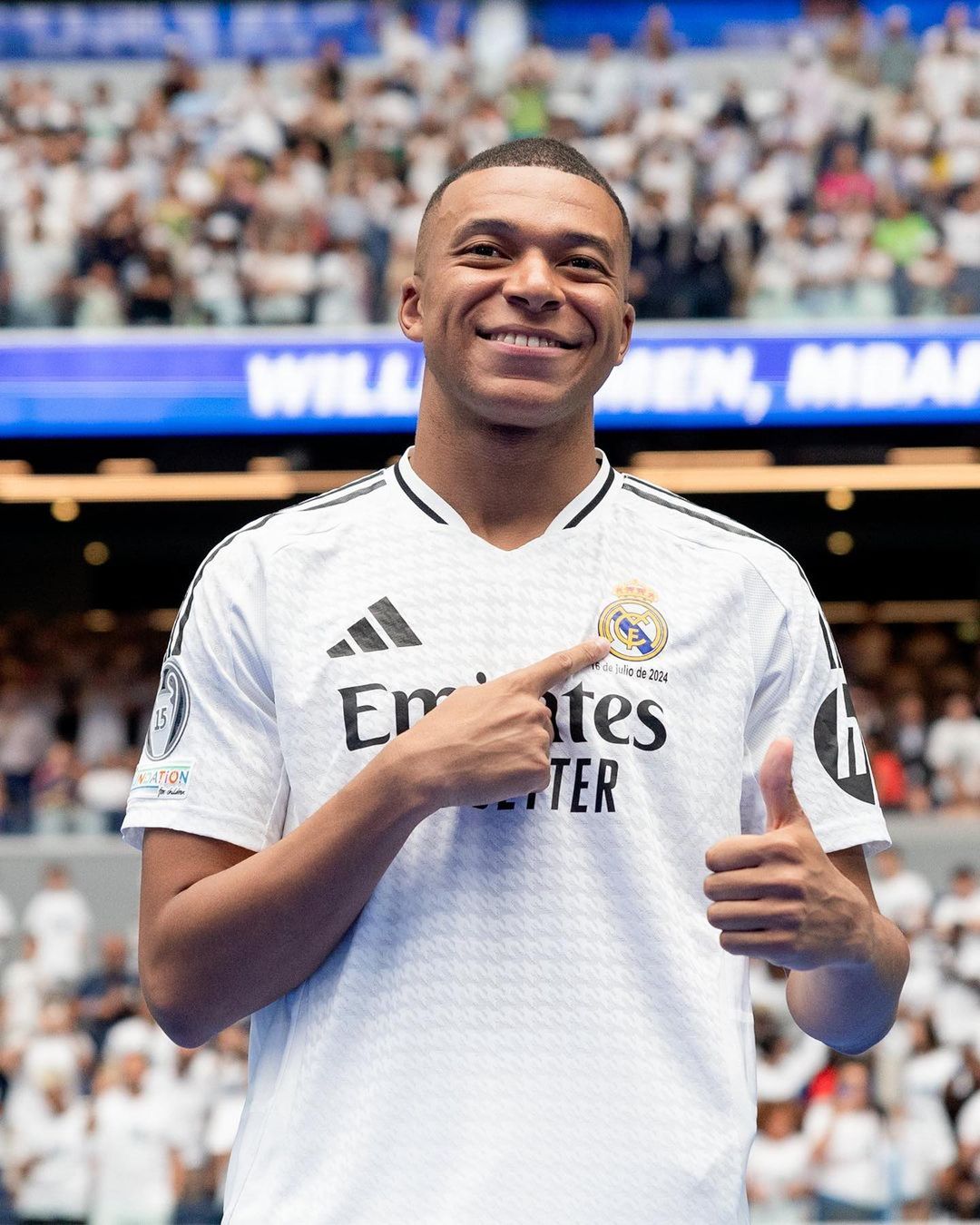 Camisola Principal Real Madrid 24/25 - Mbappé 9 4