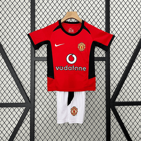 Kit Criança Man United principal 2002/2004