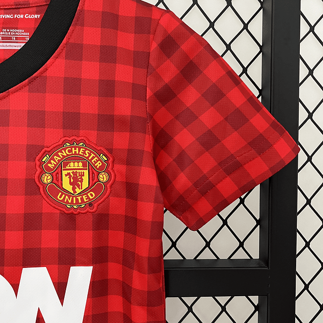 Kit Criança Man United principal 2012/2013