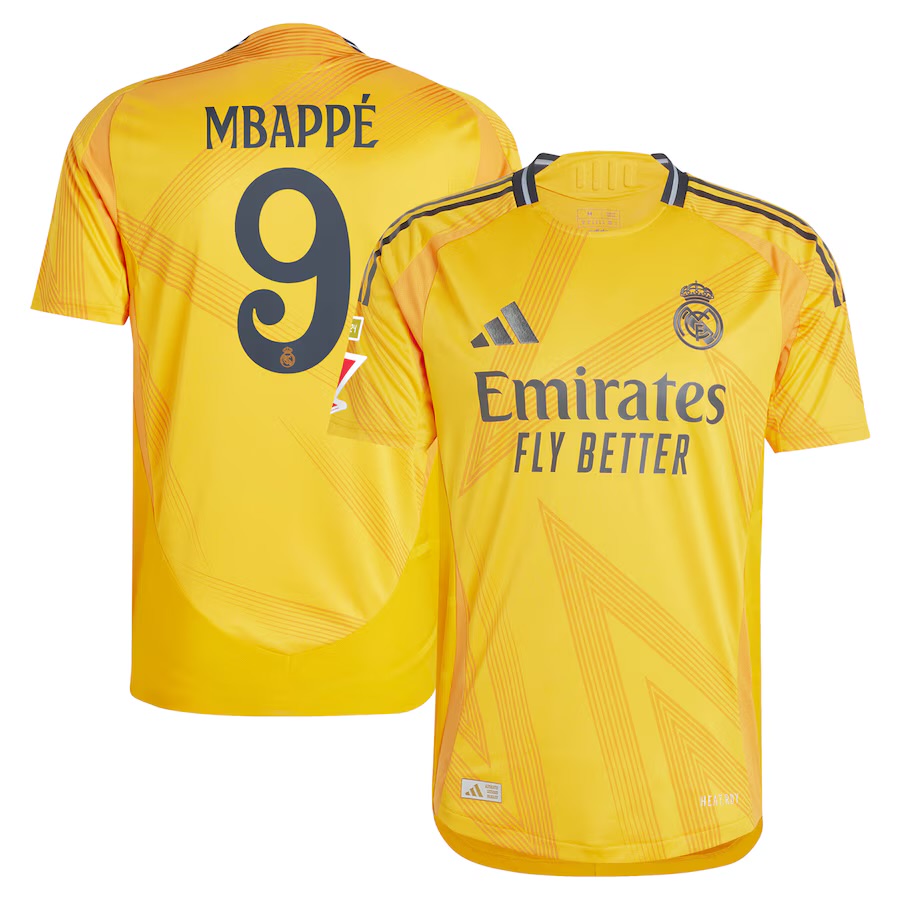 Camisola alternativa Real Madrid 24/25 - Mbappé 9 4