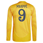 Camisola alternativa Real Madrid 24/25 - Mbappé 9 - Manga comprida - Thumbnail 6