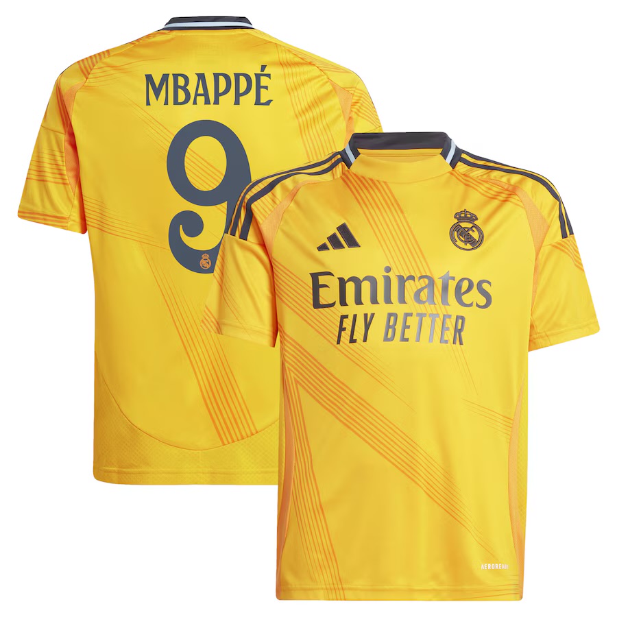 Criança - Camisola alternativa Real Madrid 24/25 - Mbappé 9 1