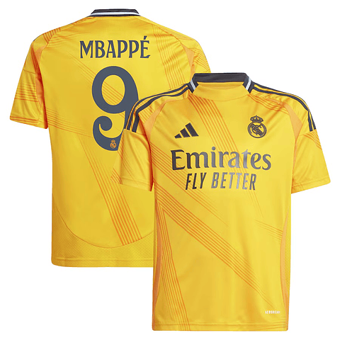 Criança - Camisola alternativa Real Madrid 24/25 - Mbappé 9