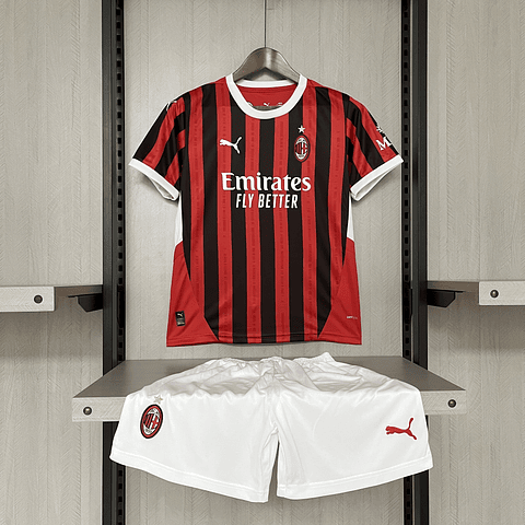 Kit Criança AC Milan principal 24/25