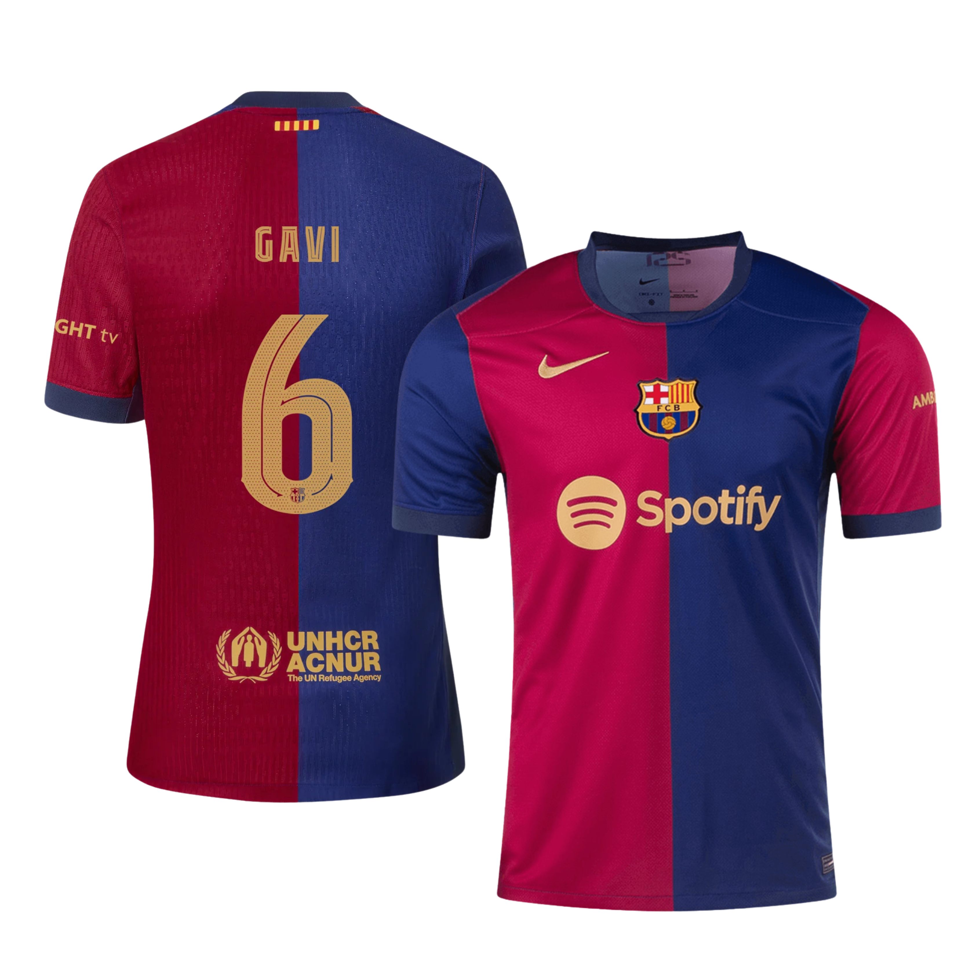 Camisola Principal Barcelona 24/25 - Gavi 6 1