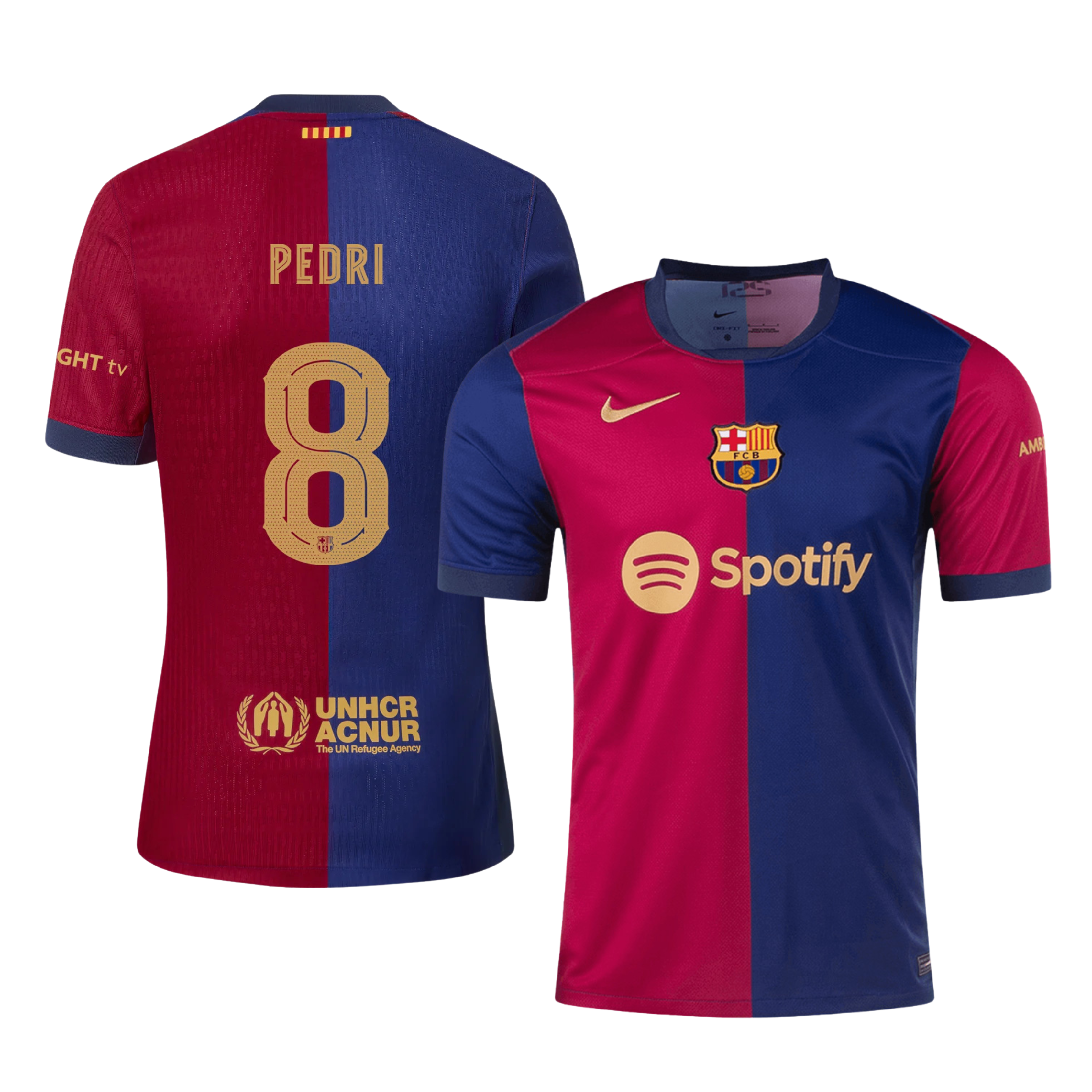 Criança - Camisola principal Barcelona 24/25 - Pedri 8 1