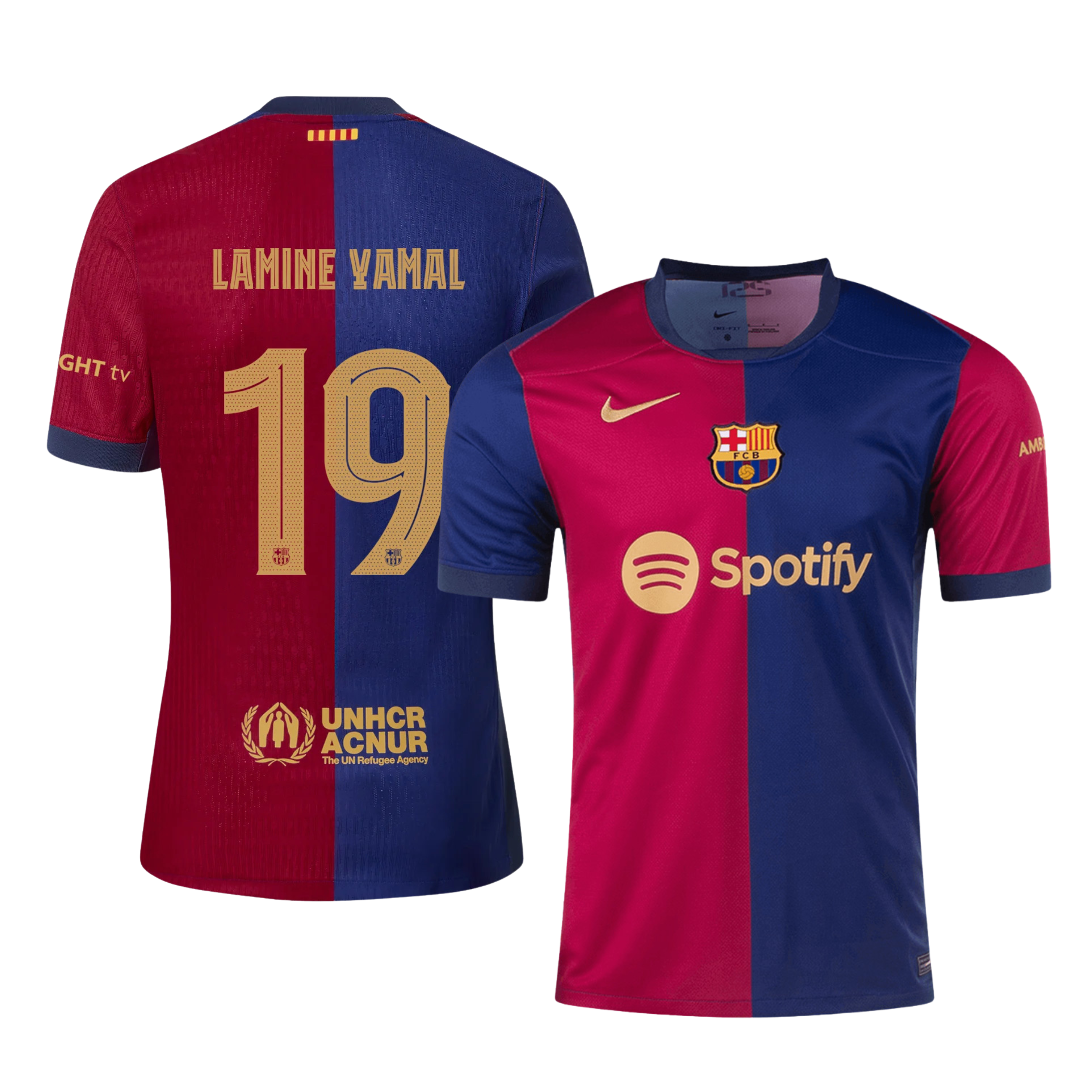 Camisola Principal Barcelona 24/25 - Lamine Yamal 19 1