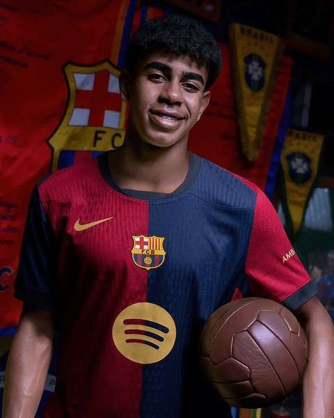 Camisola Principal Barcelona 24/25 - Lamine Yamal 19