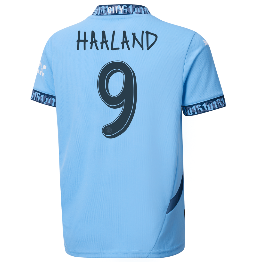 Camisola Principal Man City 24/25 - Haaland 9 3