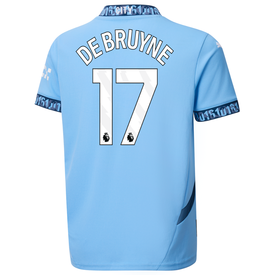 Camisola Principal Man City 24/25 - De Bruyne 17 3