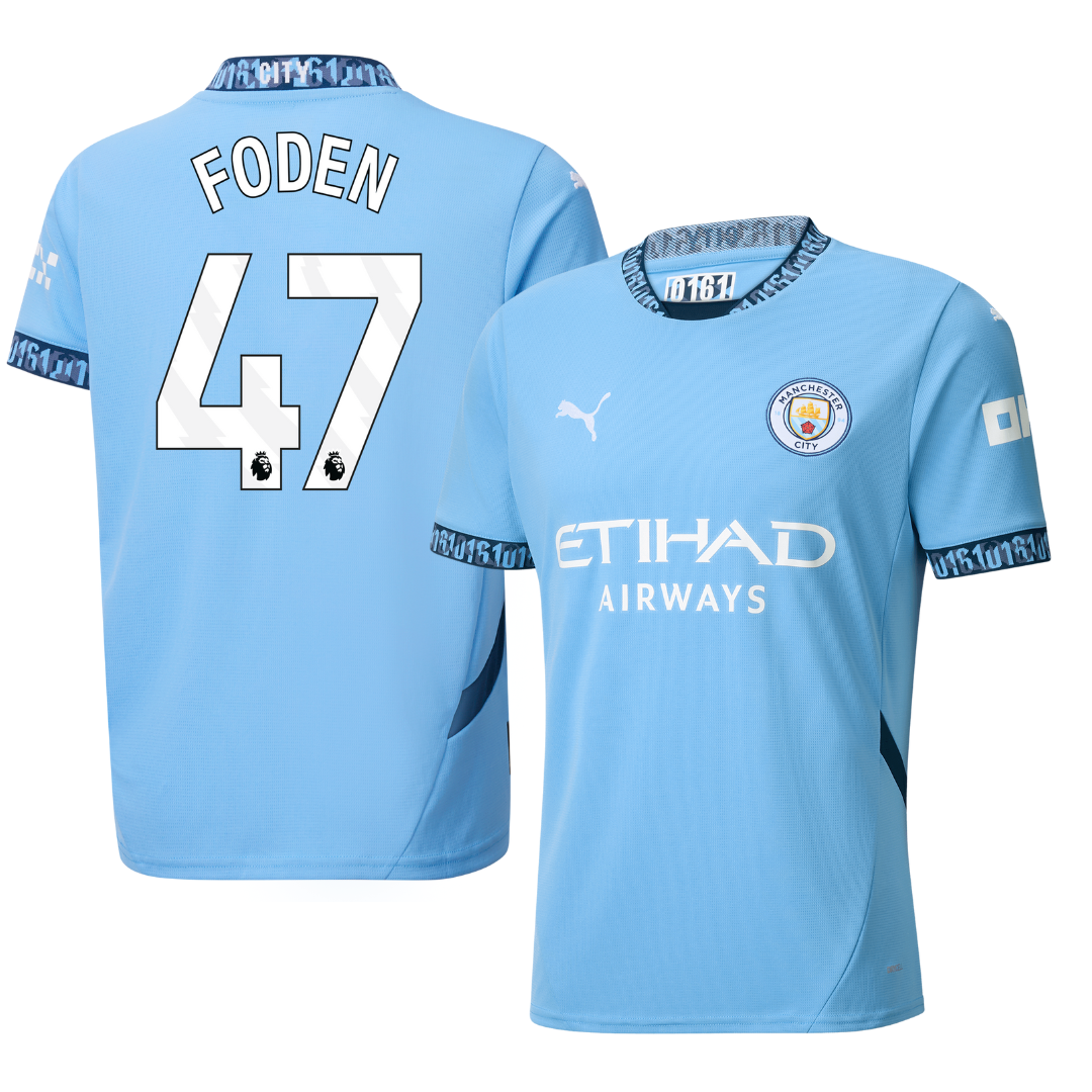 Camisola Principal Man City 24/25 - Foden 47 1