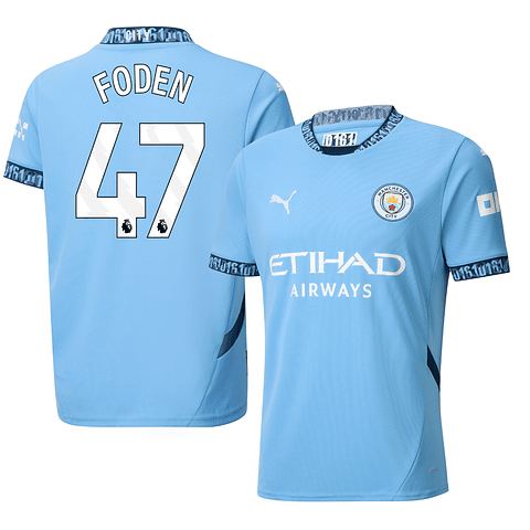 Camisola Principal Man City 24/25 - Foden 47
