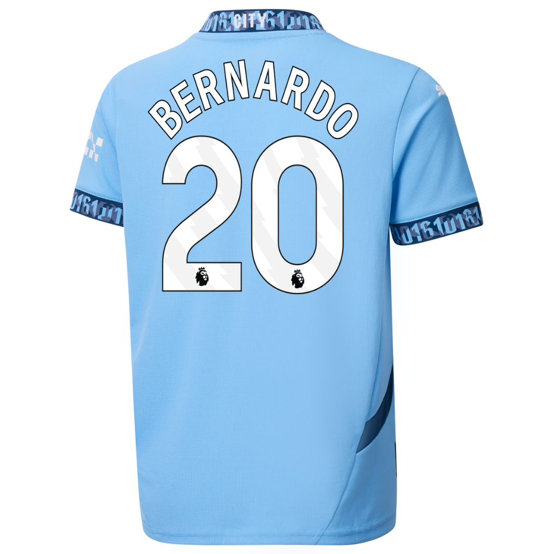 Criança - Camisola principal Man City 24/25 - Bernardo 20 2
