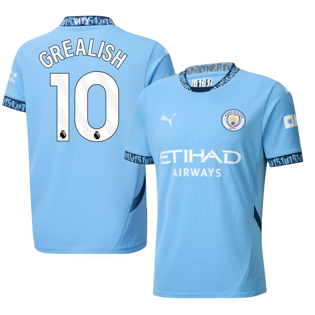 Camisola Principal Man City 24/25 - Grealish 10 1
