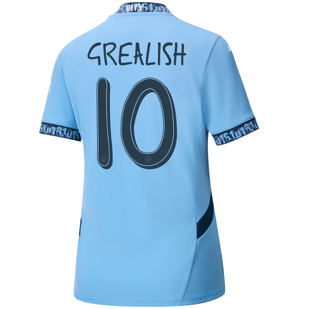 Camisola Principal Man City 24/25 - Grealish 10 - Versão feminina 4