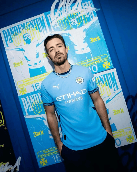 Camisola Principal Man City 24/25 - Grealish 10 - Versão feminina