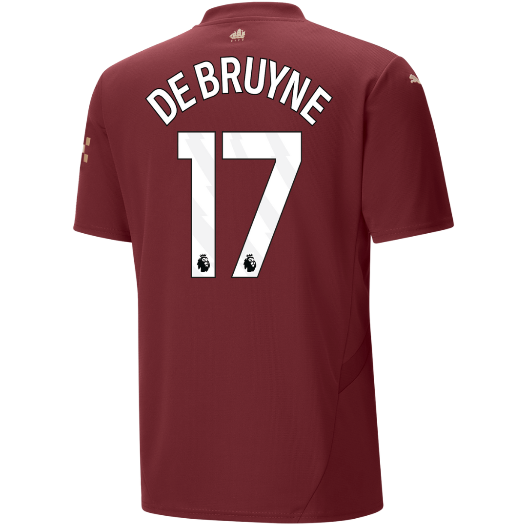 Criança - 3ª Camisola Man City 24/25 - De Bruyne 17 2